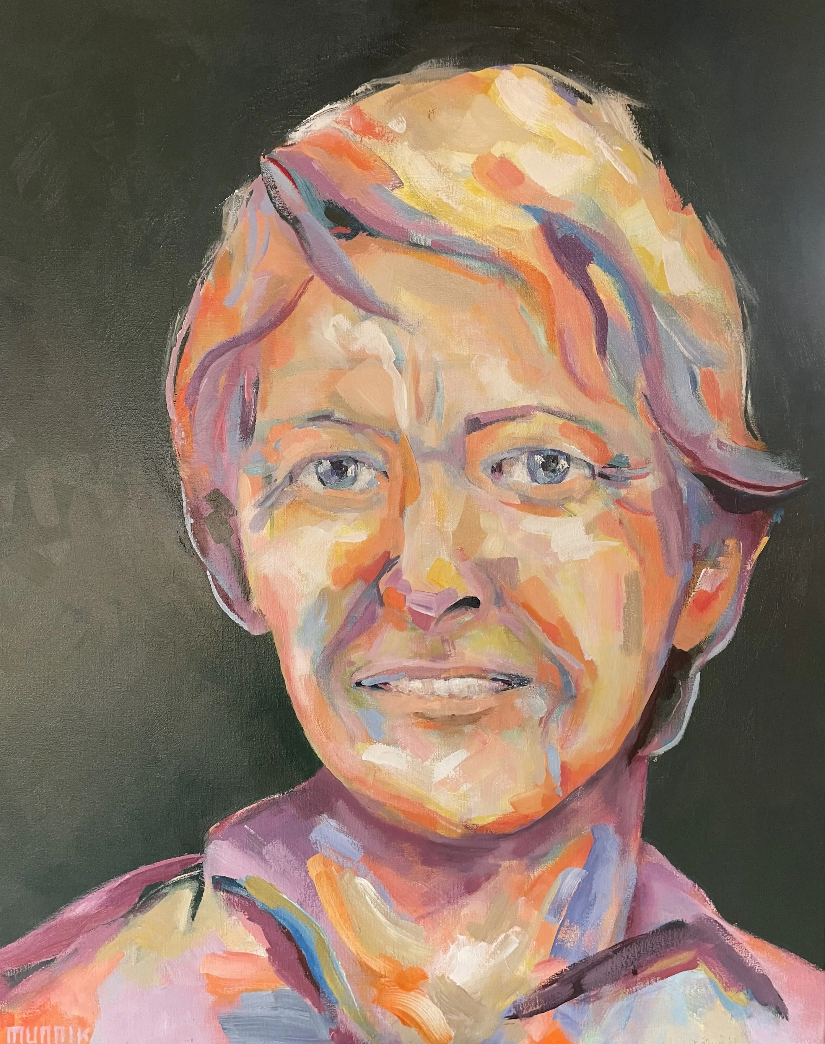 Peter Munnik | zonder titel | olieverf op doek | 60 x 50 cm