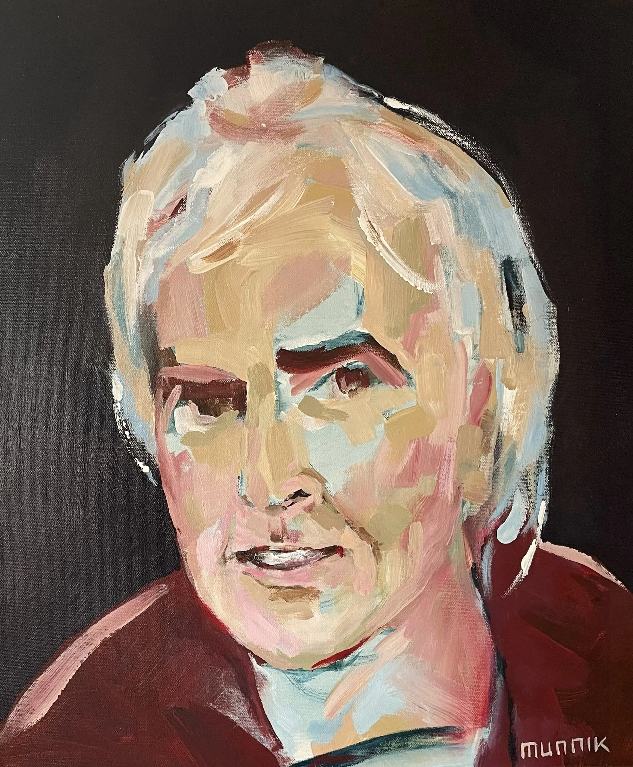 Peter Munnik | zonder titel | olieverf op doek | 60 x 50 cm