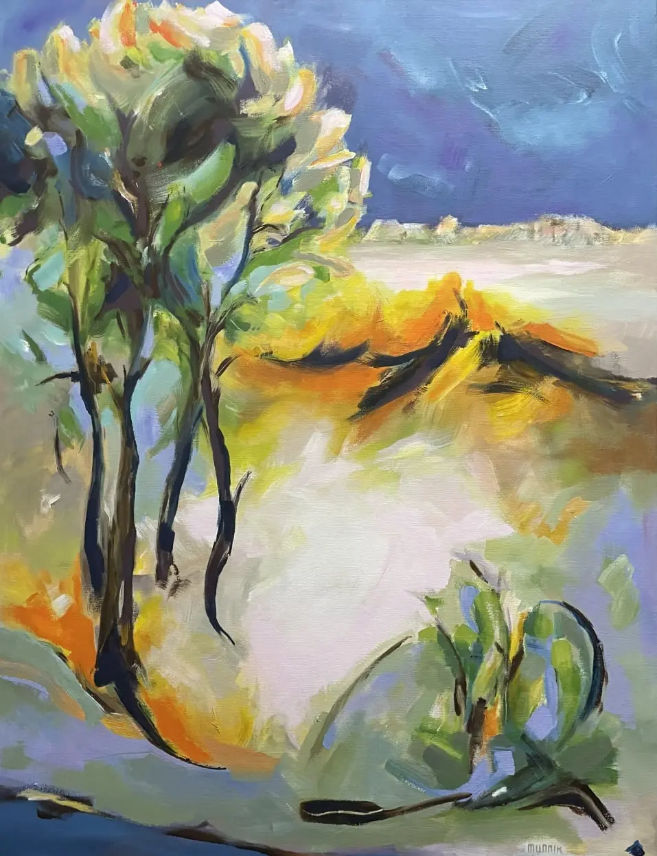 Peter Munnik | zonder titel | acryl op doek | 80x60cm | € 750